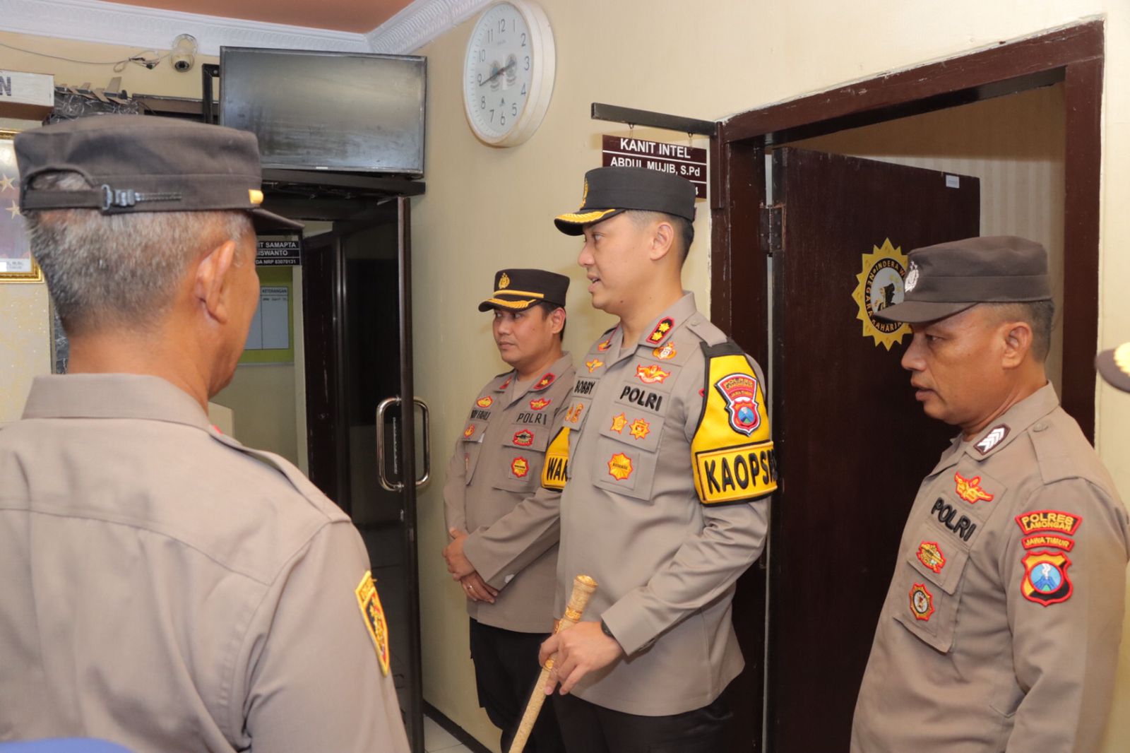 Kapolres Lamongan Asistensi Dan Kunjungi Polsek Jajaran Polres Lamongan