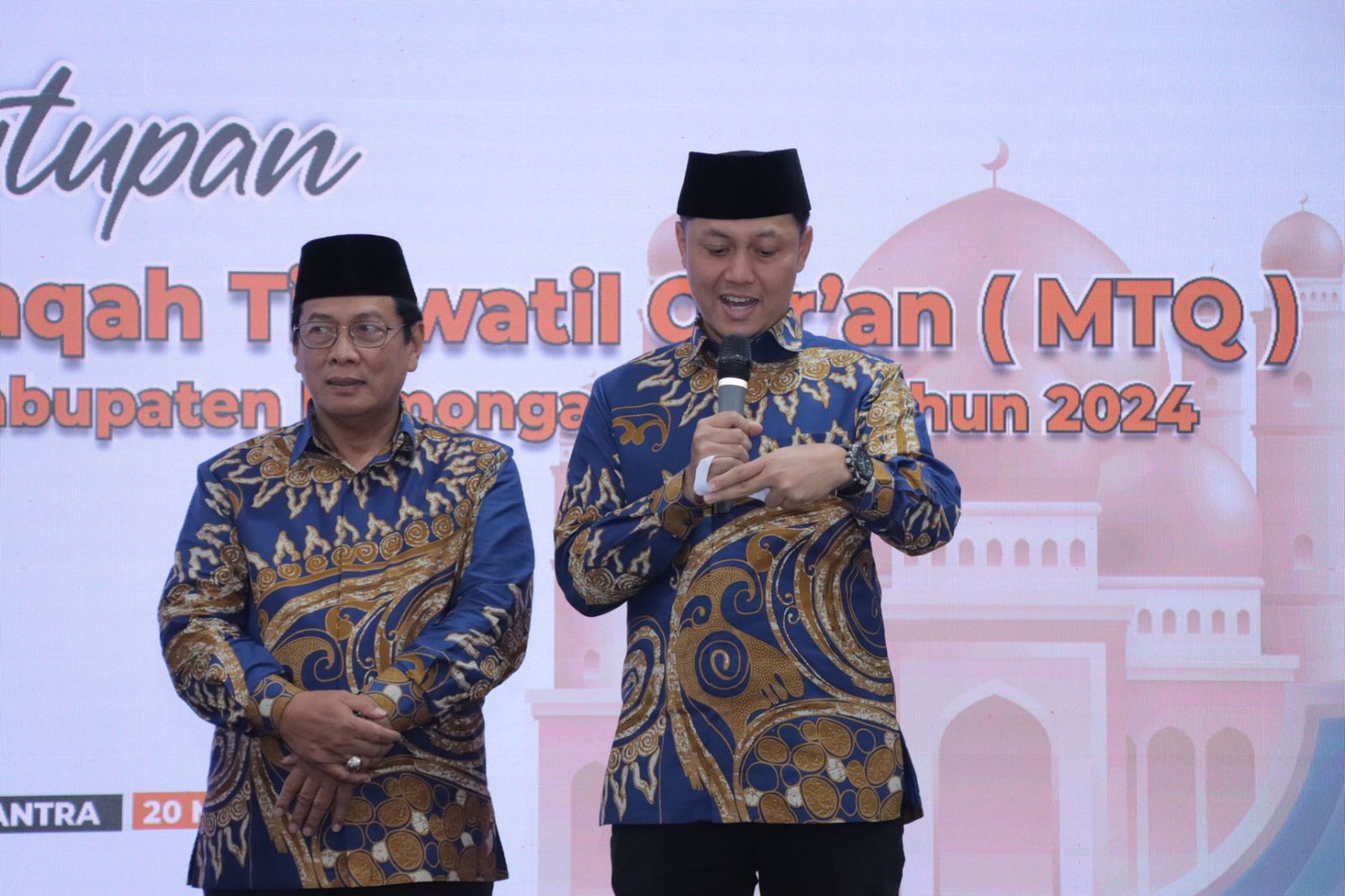 Kapolres Lamongan Hadiri Penutupan MTQ ke-27 Kabupaten Lamongan Tahun 2024