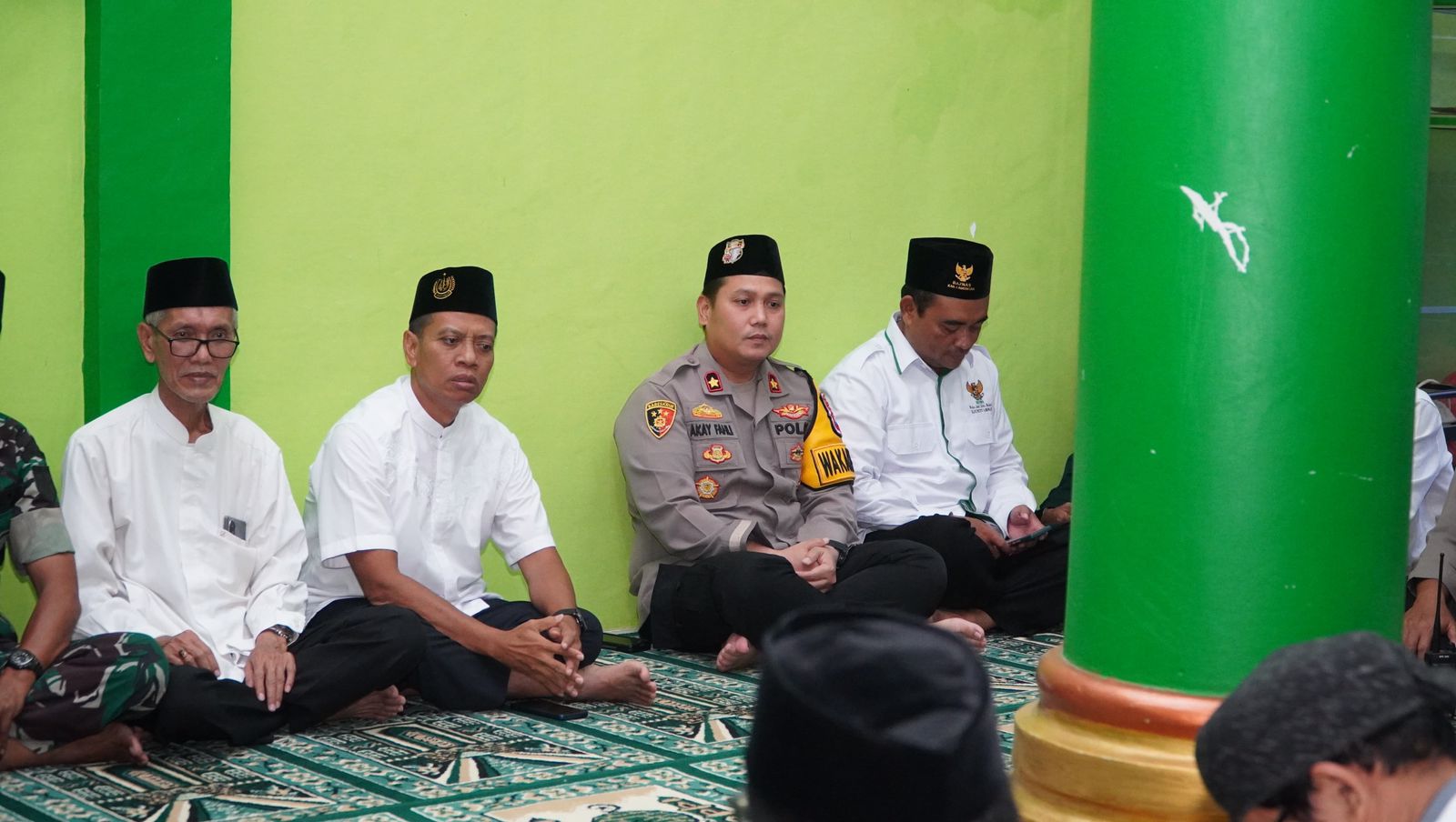 Wakapolres Lamongan Dan Forkopimda Gelar Safari Ramadhan Di Masjid Baiturohim Bluluk