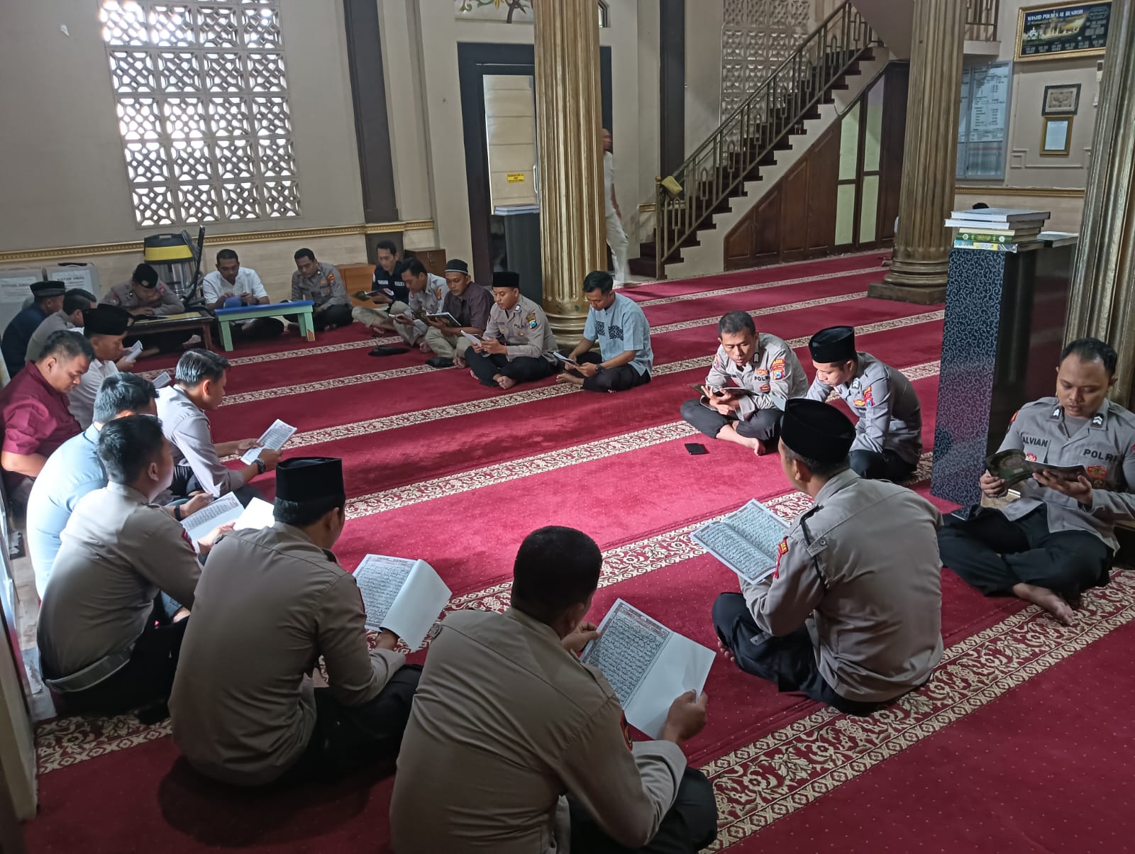 Sambut Ramadhan, Polres Lamongan Gelar Tadarus Al-Quran Bersama Selama Bulan Puasa