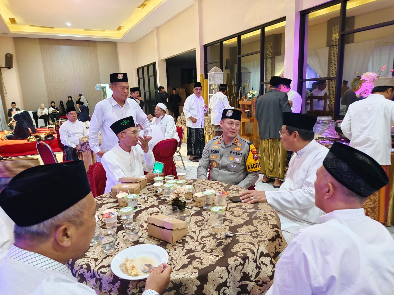 Kapolres Lamongan Hadiri Istigosah Harmoni Kebangsaan di Mapolda Jatim