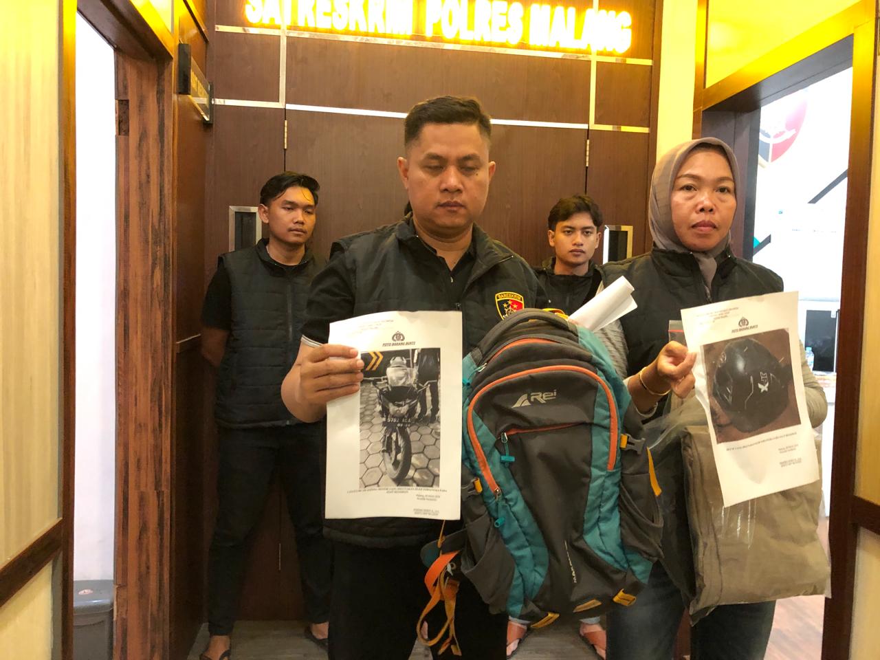 Tak Sampai 24 Jam, Polisi Berhasil Amankan Tersangka Begal Payudara di Malang
