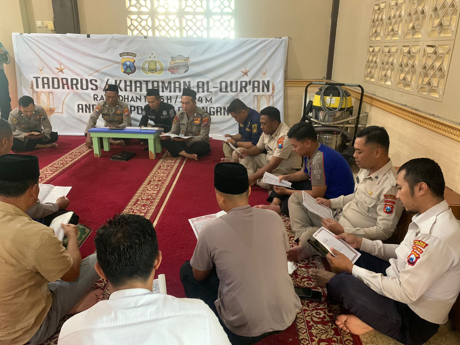 Polres Lamongan Gelar Tadarus Khataman Alquran Selama Bulan Ramadhan