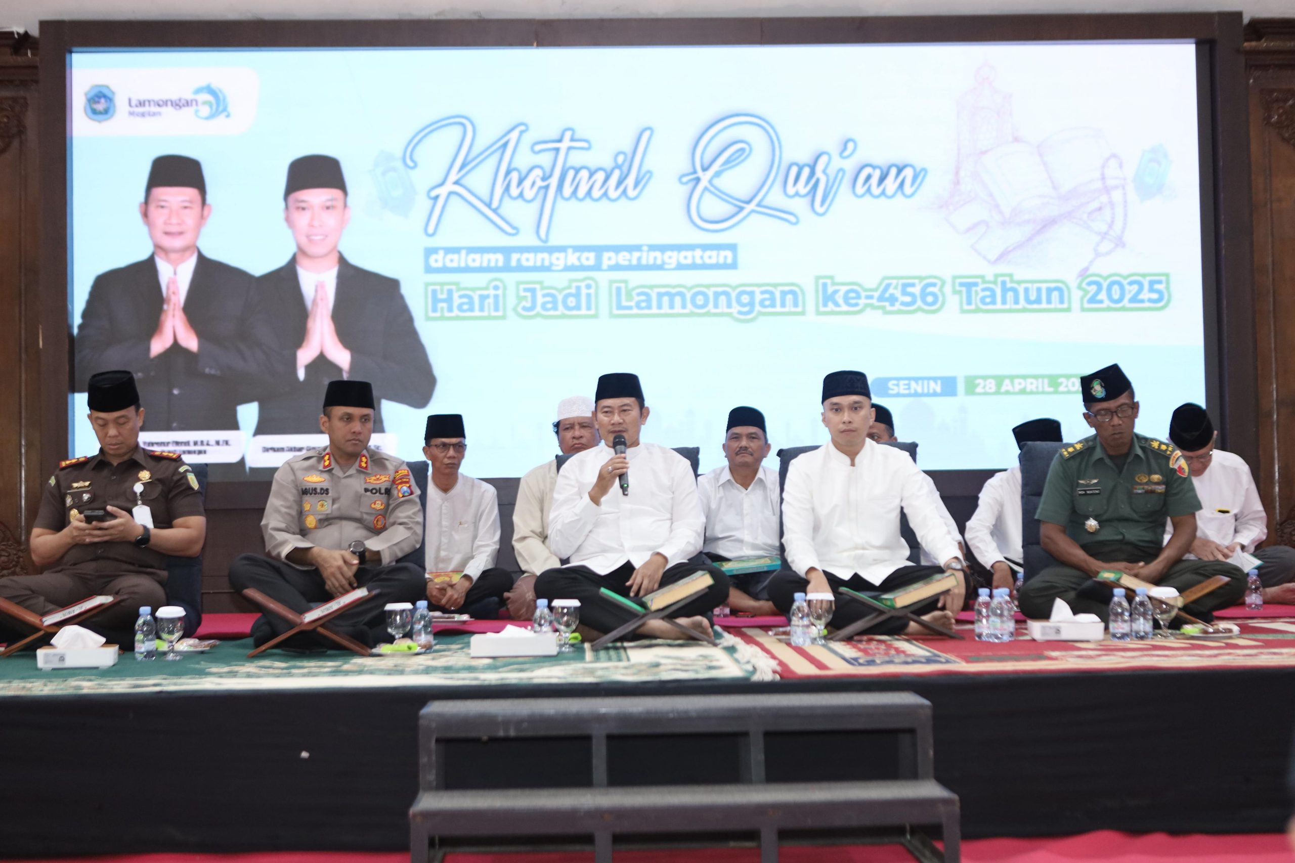 Kapolres Lamongan Hadiri Khotmil Qur’an dalam Rangka Hari Jadi Lamongan ke-456