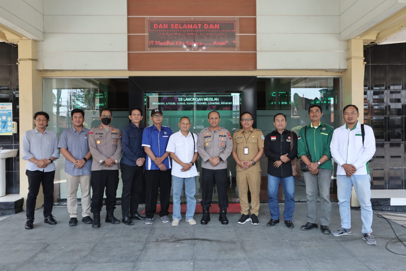 Audiensi Panitia Peringatan Hari Buruh/May Day 2025 Bersama Kapolres Lamongan