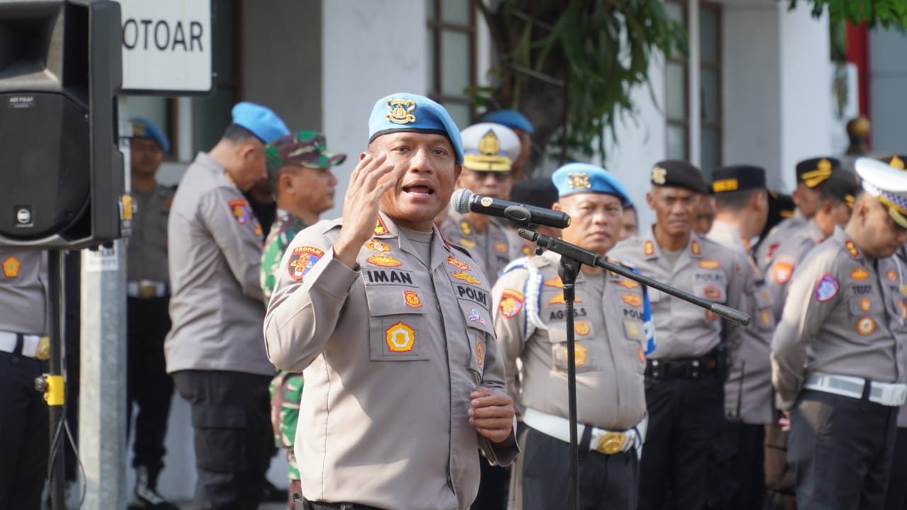 Mayday 2025 : Kapolrestabes Surabaya Pastikan Tidak Ada Anggota Pengamanan yang Menggunakan Senpi