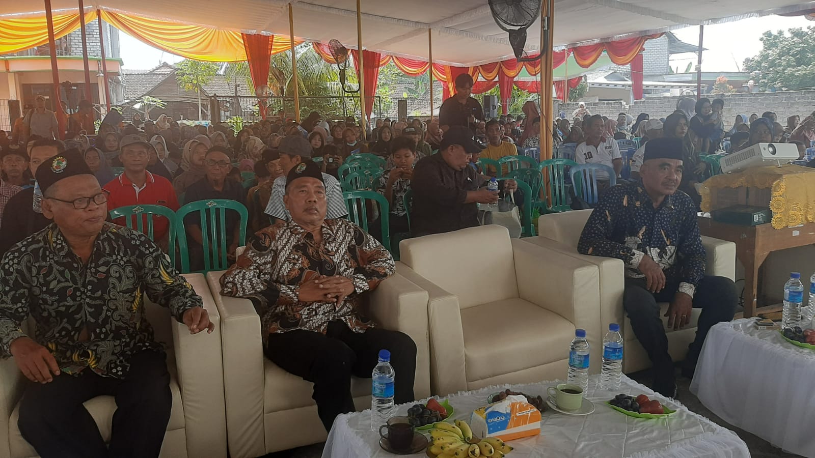 Kapolsek Solokuro Hadiri RAT dan Gebyar Hadiah Koperasi Kencana Makmur Jaya di Desa Sugihan