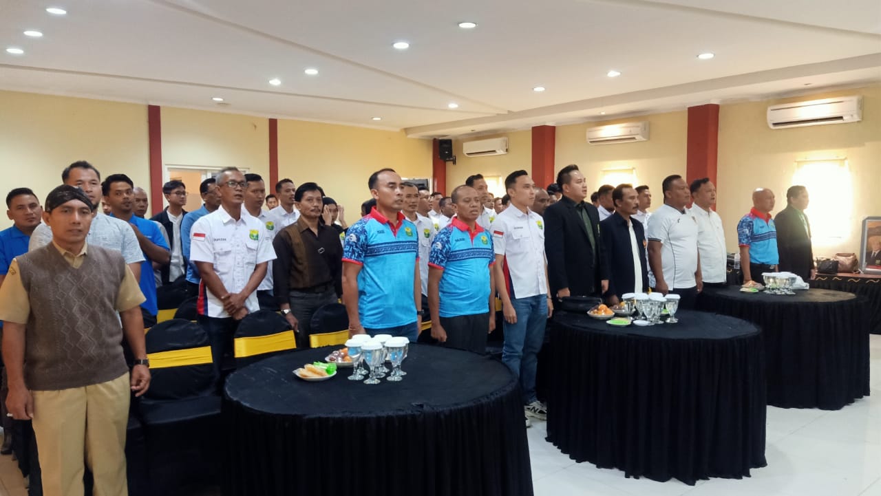 Wakapolres Lamongan Hadiri Muskerkab dan Pelantikan Pengurus PBSI 2025–2029