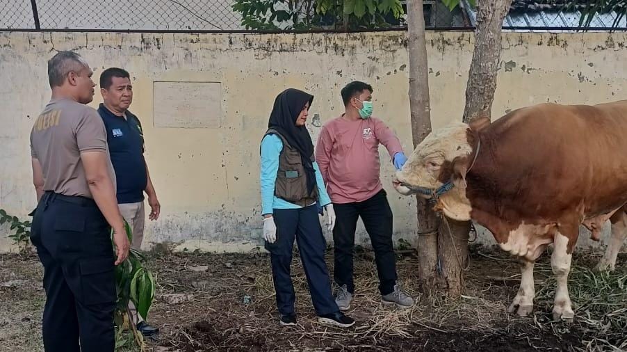 Polres Madiun Kota Datangkan Dokter Hewan Pastikan Kesehatan Hewan Kurban