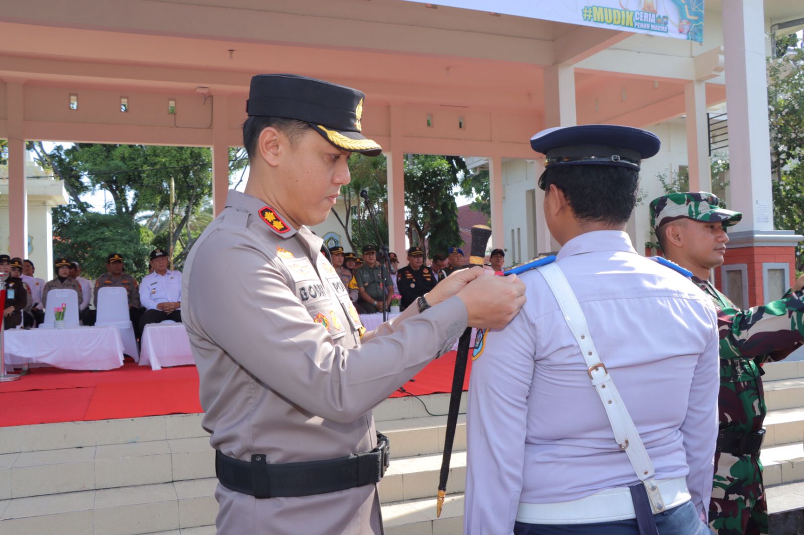 Pastikan Mudik Lebaran Aman, Polres Lamongan Gelar Pasukan Ops Ketupat Semeru 2024