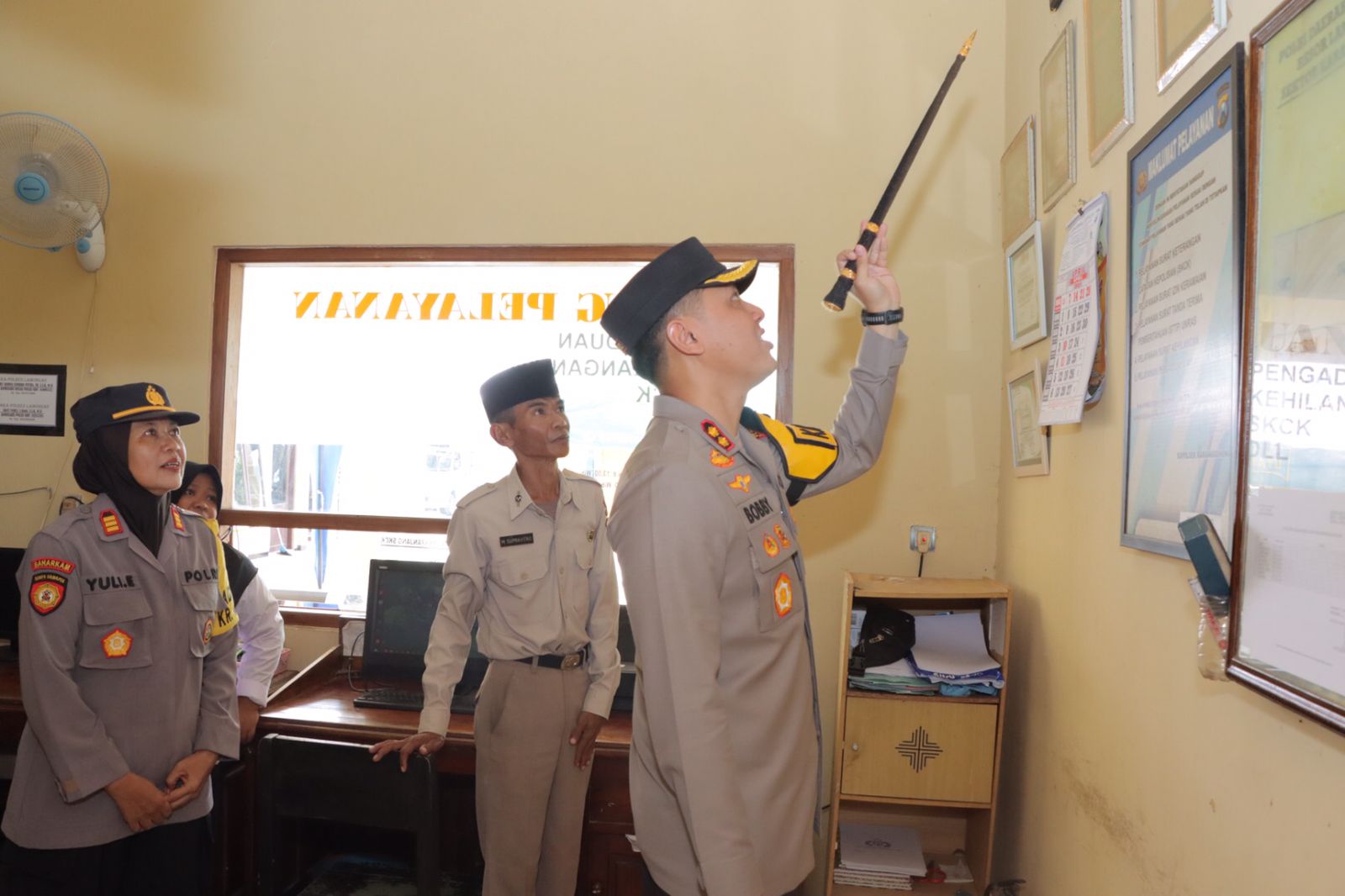 Kapolres Lamongan Laksanakan Kunjungan Kerja dan Asistensi Ke Polsek Jajaran