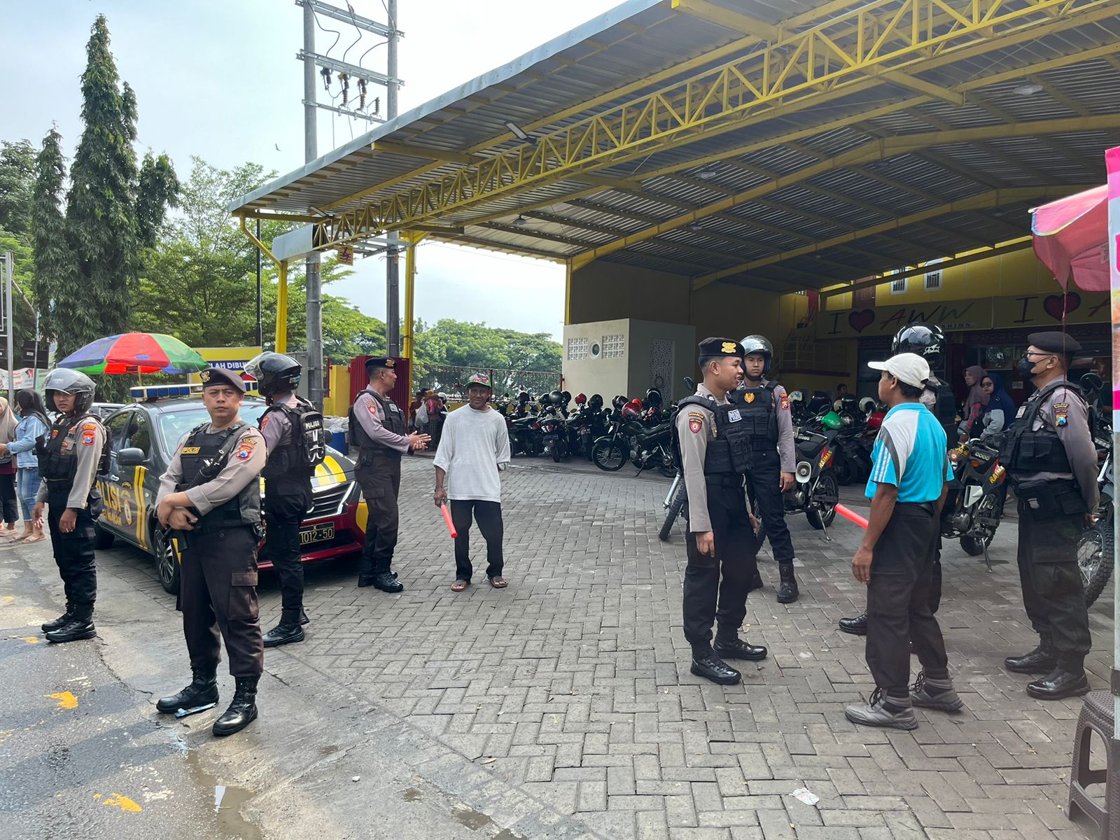 Polres Nganjuk Terjunkan Patroli Preventif Perintis Presisi pada Operasi Ketupat Semeru 2024
