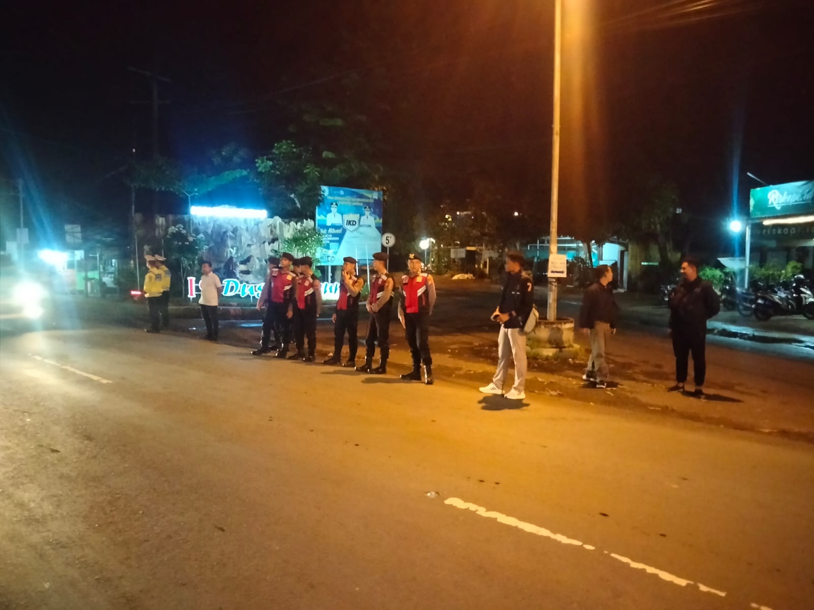 Polres Lamongan Gelar Patroli Harkamtibmas di Wilayah Kabupaten Lamongan