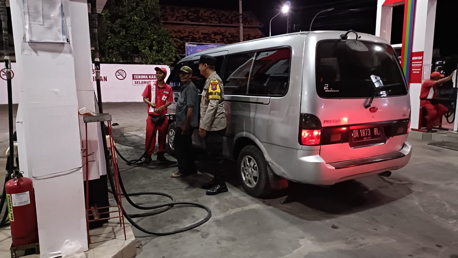 Polres Lamongan Gelar Patroli ke SPBU Antisipasi Penyalahgunaan BBM