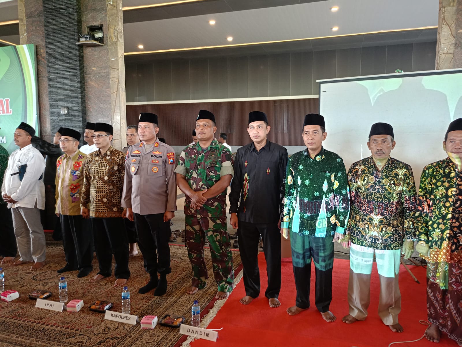 Kasat Binmas Polres Lamongan Hadiri Bimbingan Manasik Haji Kabupaten Lamongan