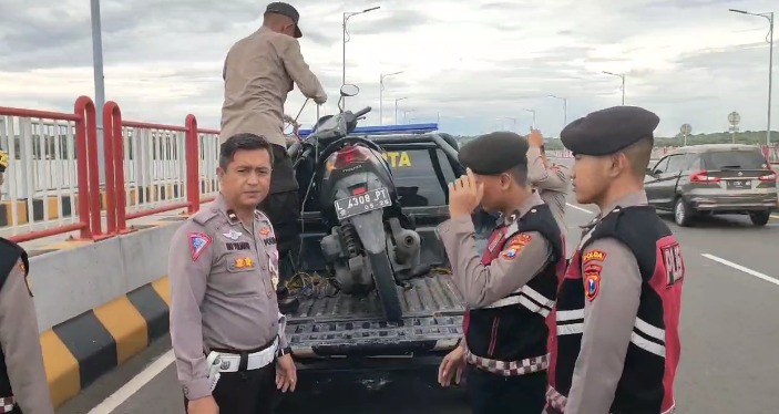 Polres Bangkalan Temukan Pemilik Sepeda Motor Tak Bertuan yang Viral di Jembatan Suramadu KM 4