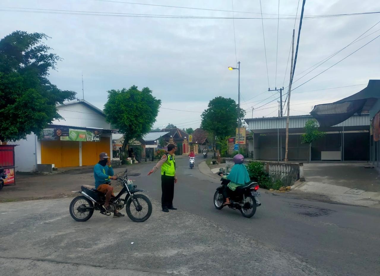 Polres Lamongan dan Polsek Jajaran Gelar Commander Wish Guna Kelancaran Aktivitas Masyarakat