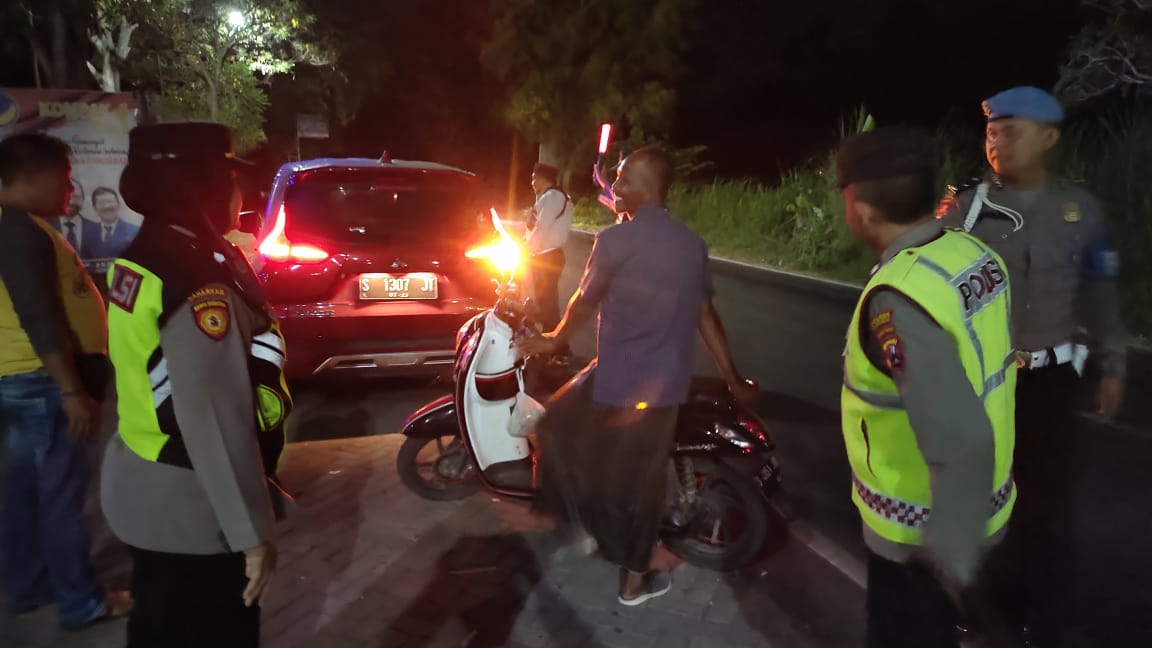 Polres Lamongan Gelar Razia Cipta Kondisi Multi Sasaran Gabungan Polsek Rayon 5