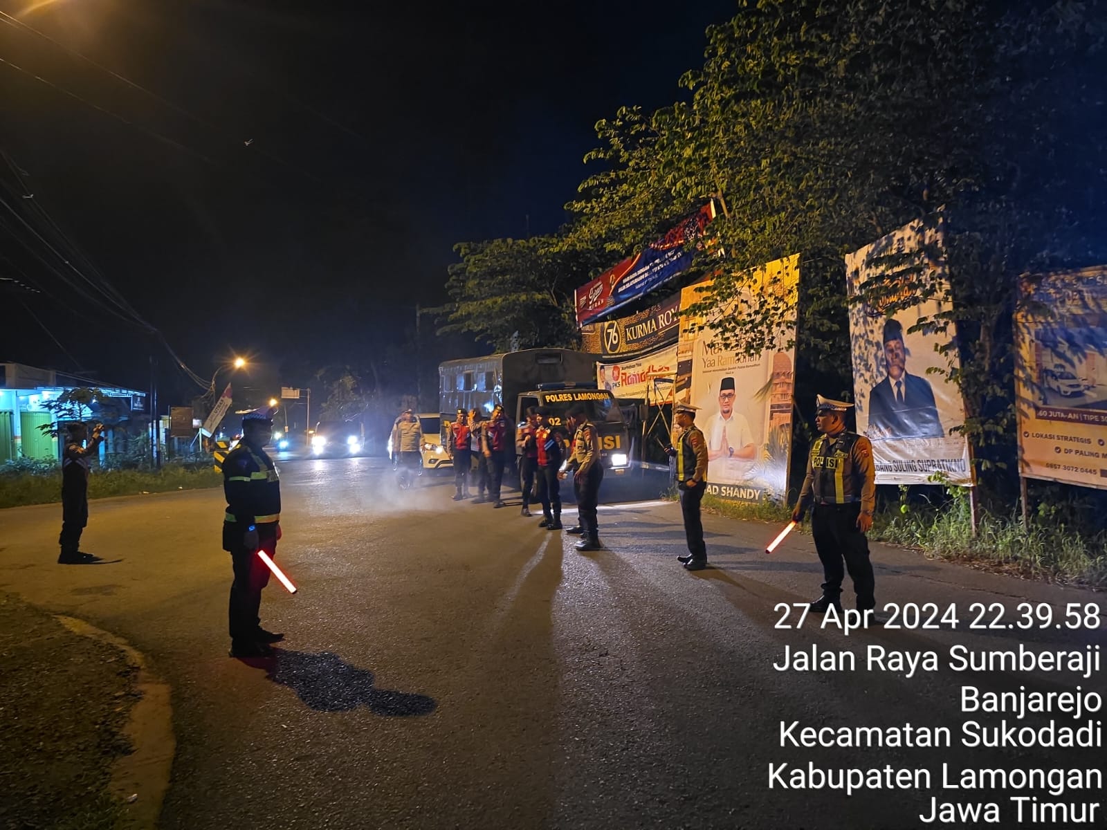 Polres Lamongan Lakukan Patroli Harkamtibmas Perkuat Keamanan dan Kenyamanan Masyarakat