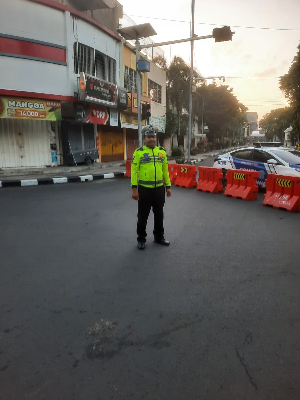 Polres Lamongan Gelar Pengamanan Minggu Ceria di Alun Alun Lamongan