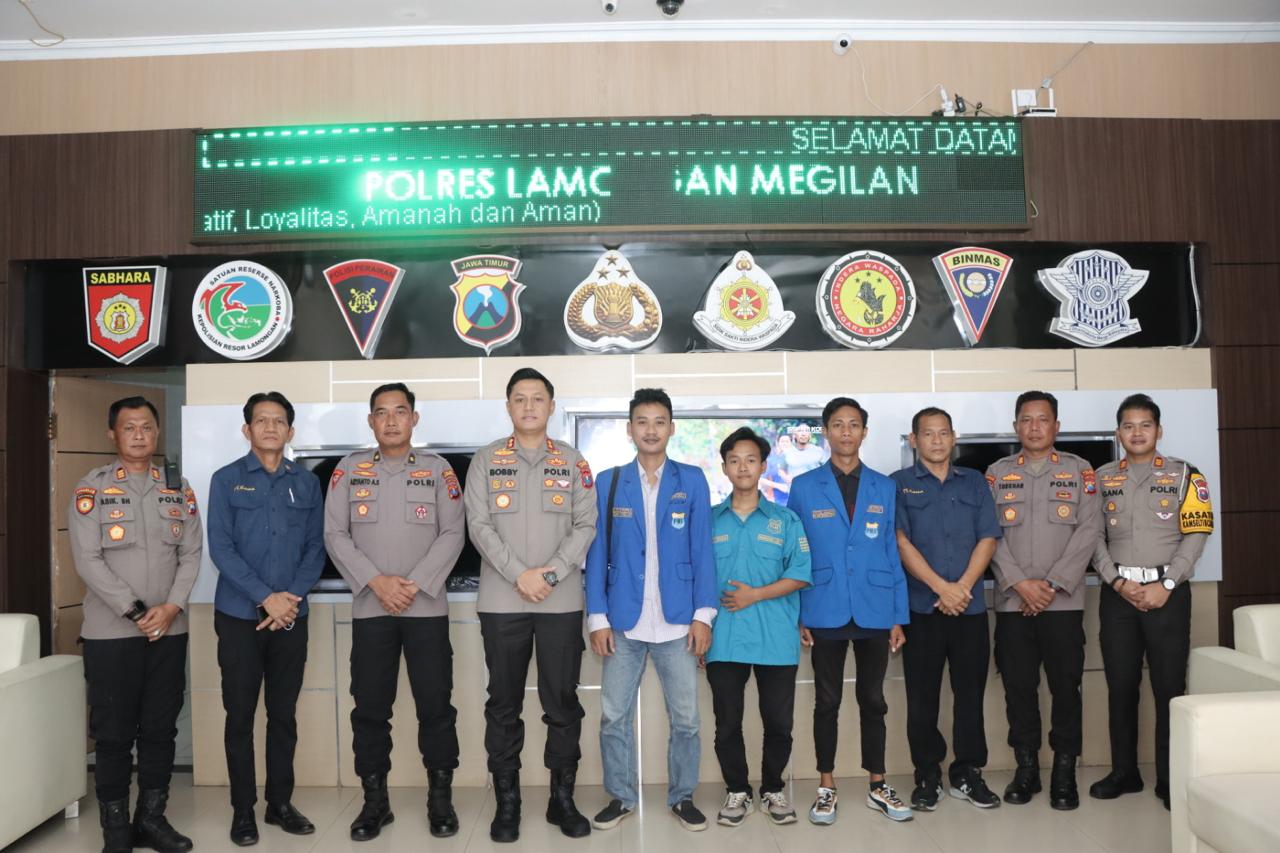 Polres Lamongan Gelar DIAGRAM Bersama Mahasiswa PC PMII Lamongan