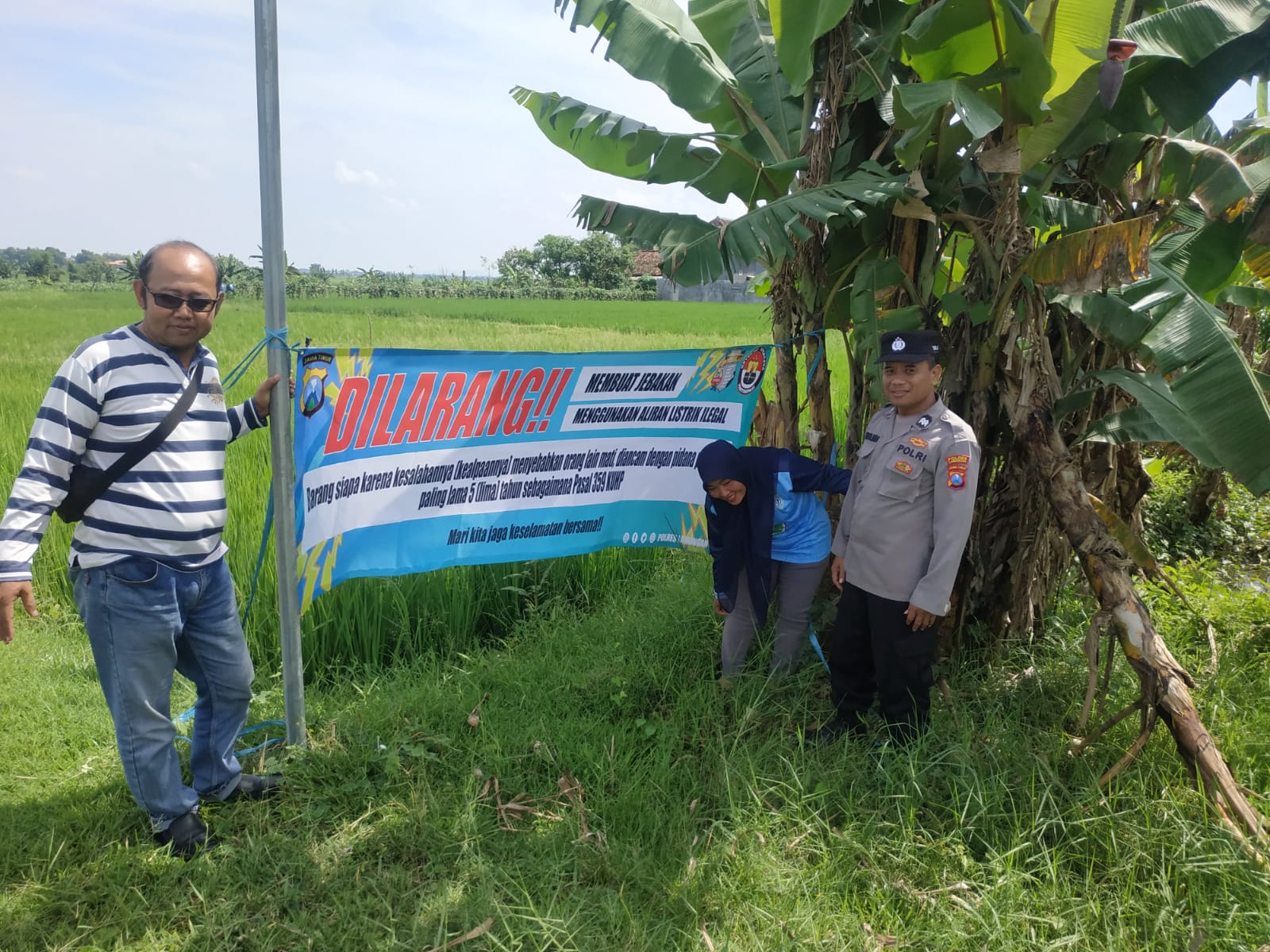 Polres Lamongan Himbau Warga Masyarakat untuk Tidak Pasang Jebakan Tikus Berbahaya