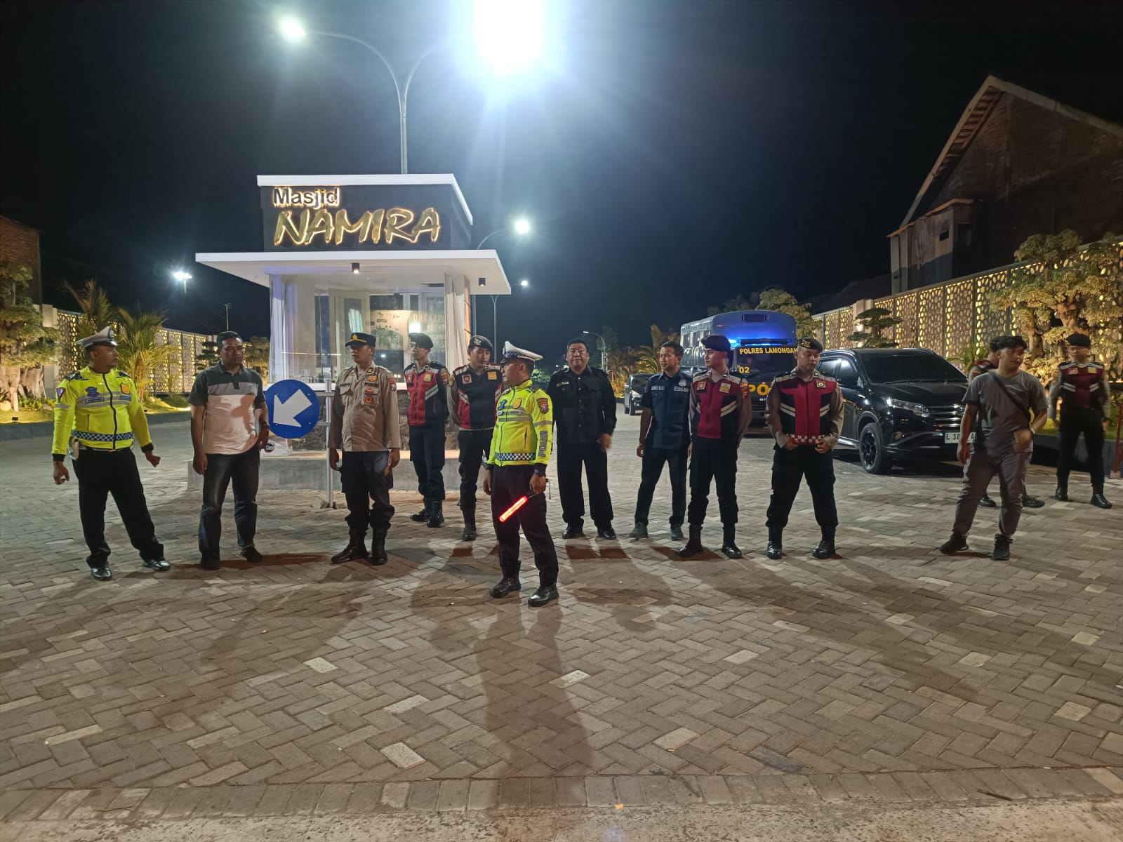 Polres Lamongan Gelar Patroli Harkamtibmas di Wilayah Kabupaten Lamongan