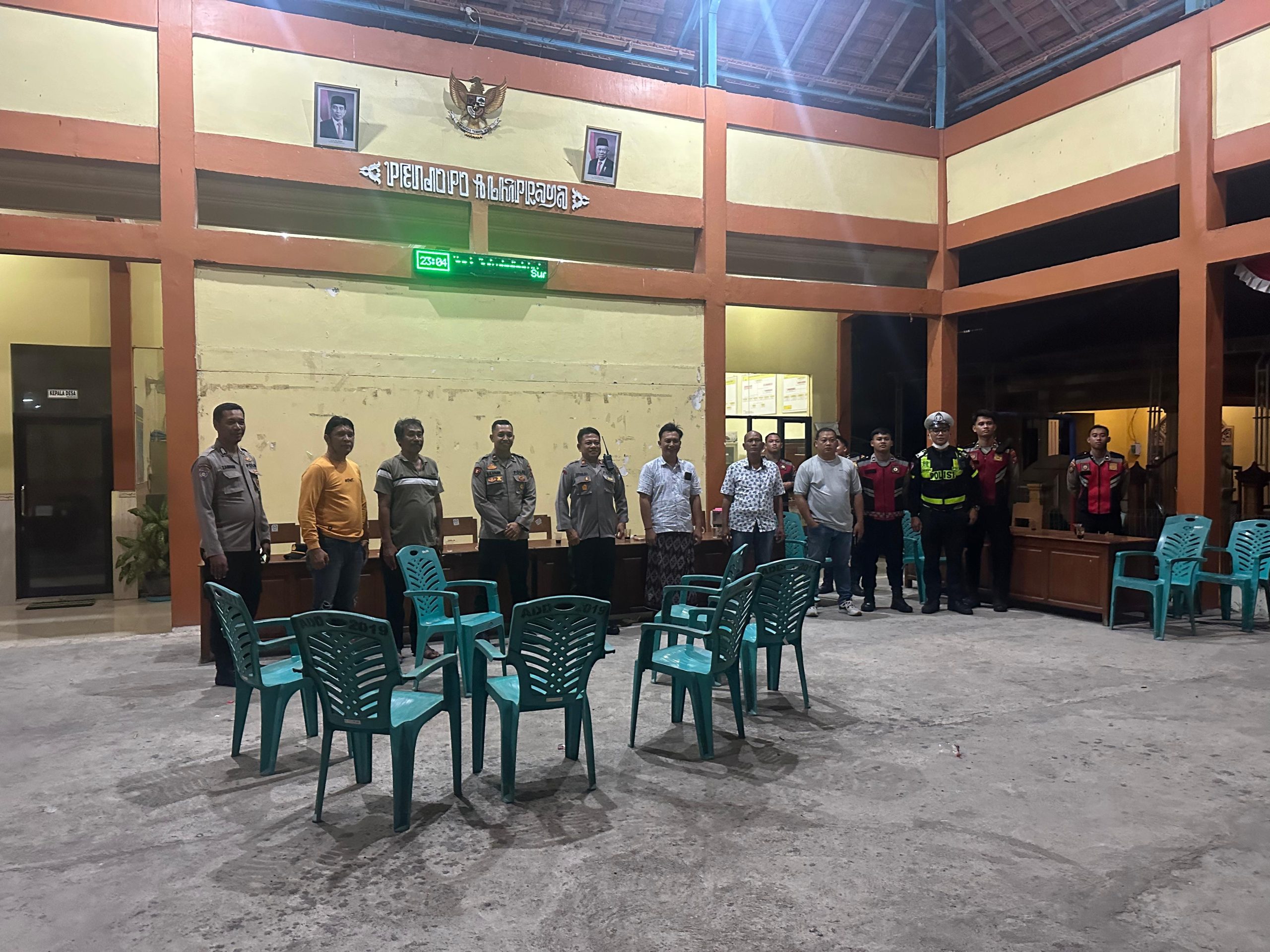 Cegah Aksi Kejahatan, Polres Lamongan Laksanakan Patroli Harkamtibmas