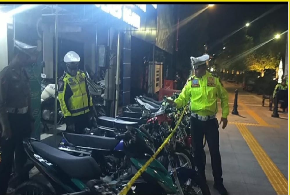 Polisi Amankan Belasan Remaja dan 13 Motor Tidak Sesuai Spektek di Ngawi