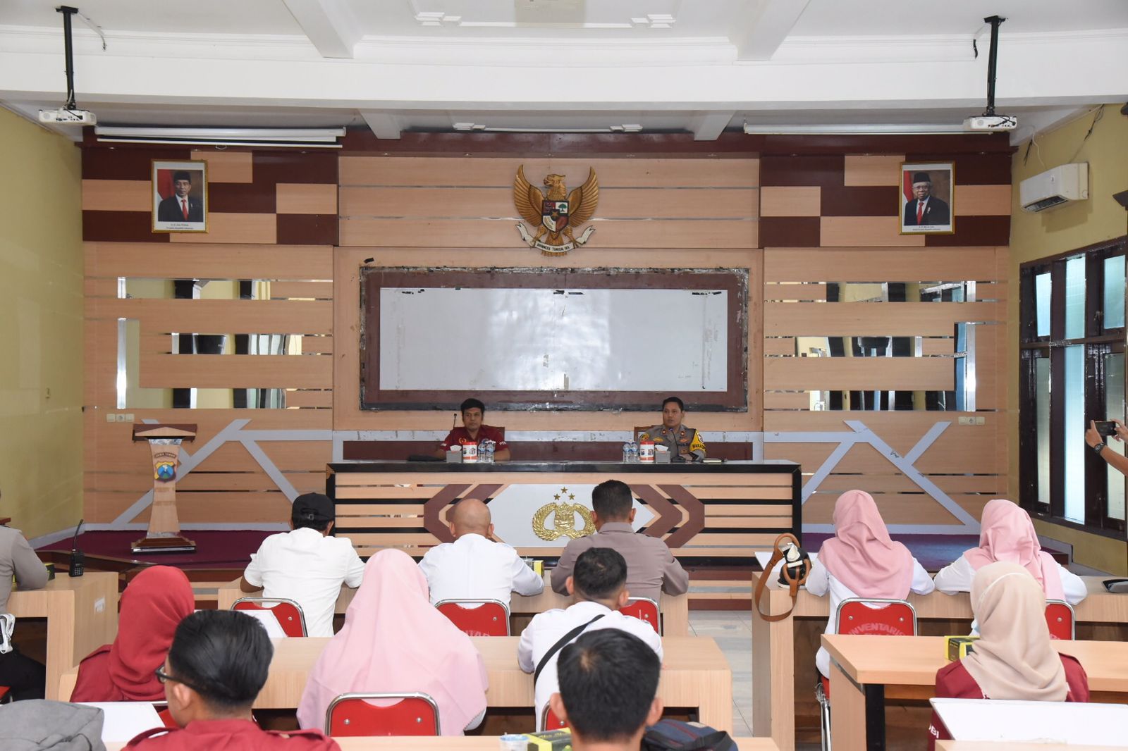 Wakapolres Lamongan Pimpin Rapat Persiapan Kejurprov Drum Band Tahun 2024