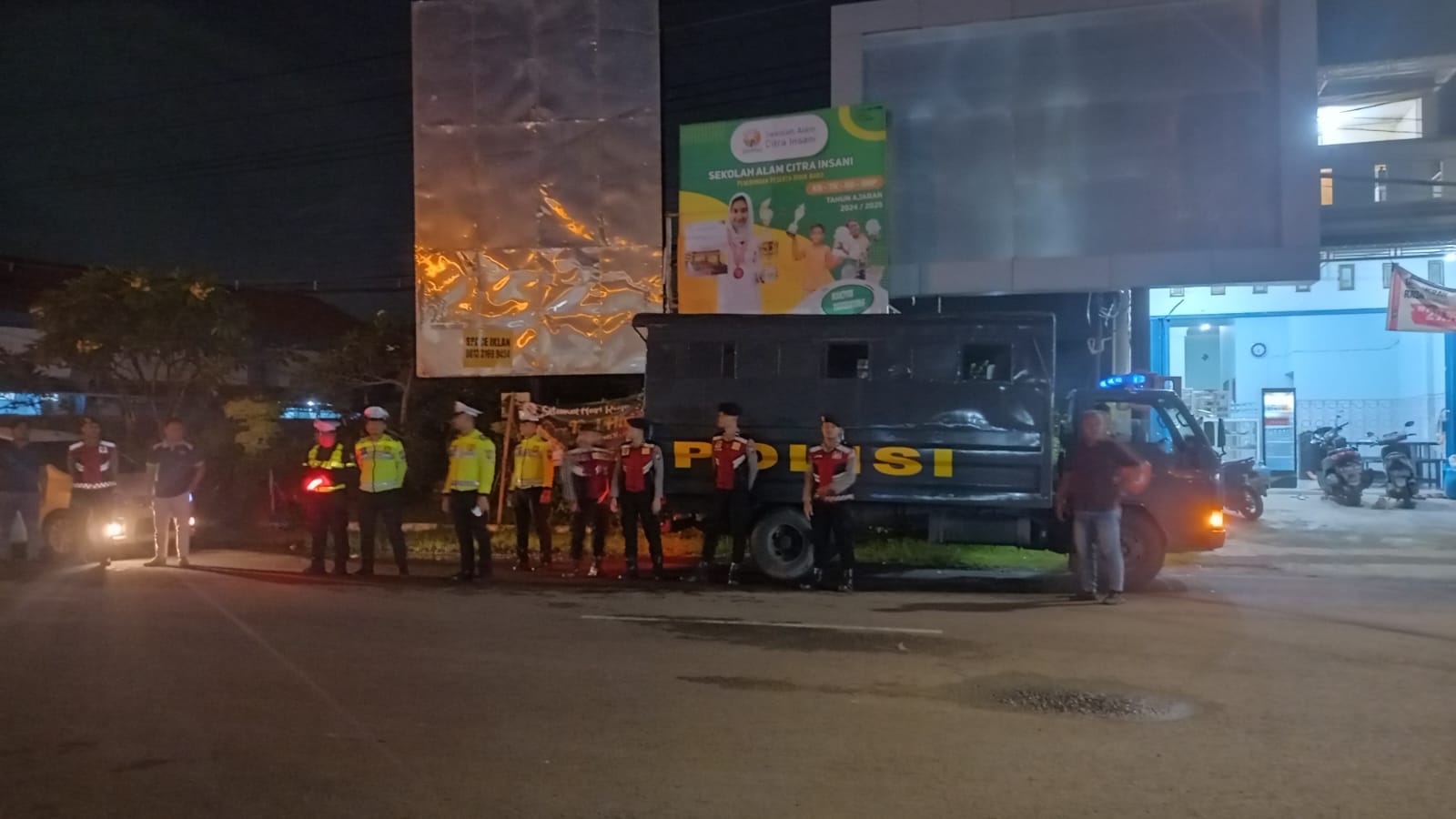 Anggota Polres Lamongan Intensifkan Patroli Harkamtibmas Guna Cegah Aksi kriminalitas