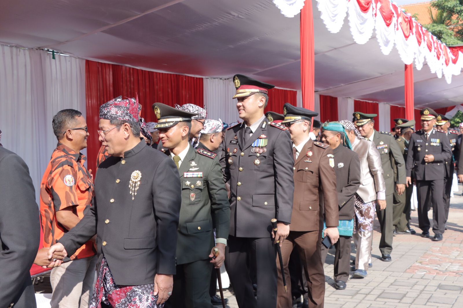 Kapolres Lamongan Hadiri Upacara Peringatan Hari Lahir Pancasila