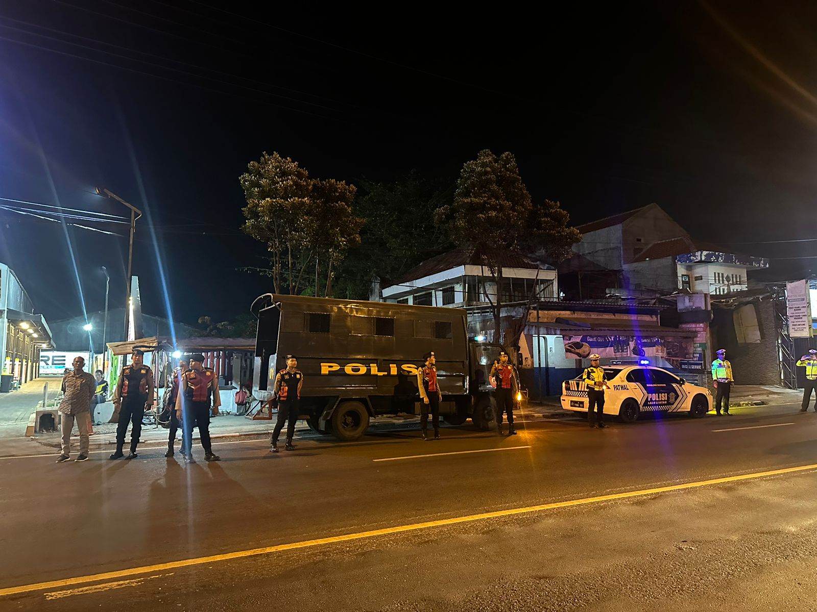 Personel Polres Lamongan Intensifkan Patroli Harkamtibmas Guna Cegah Aksi kriminalitas