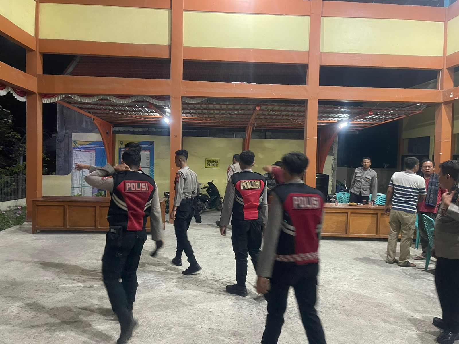 Personel Polres Lamongan Laksanakan Patroli Harkamtibmas Guna Cegah Tindak Kejahatan