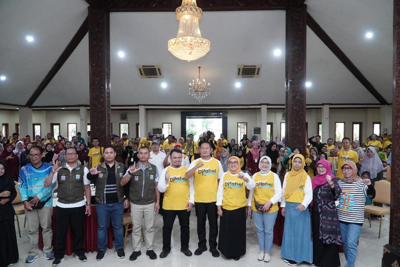 Wakapolres Lamongan Hadiri Pembukaan Festival Difabel Megilan Ke III di Pendopo