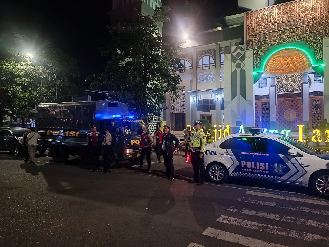 Tingkatkan Keamanan Wilayah Polres Lamongan Gelar Patroli Harkamtibmas
