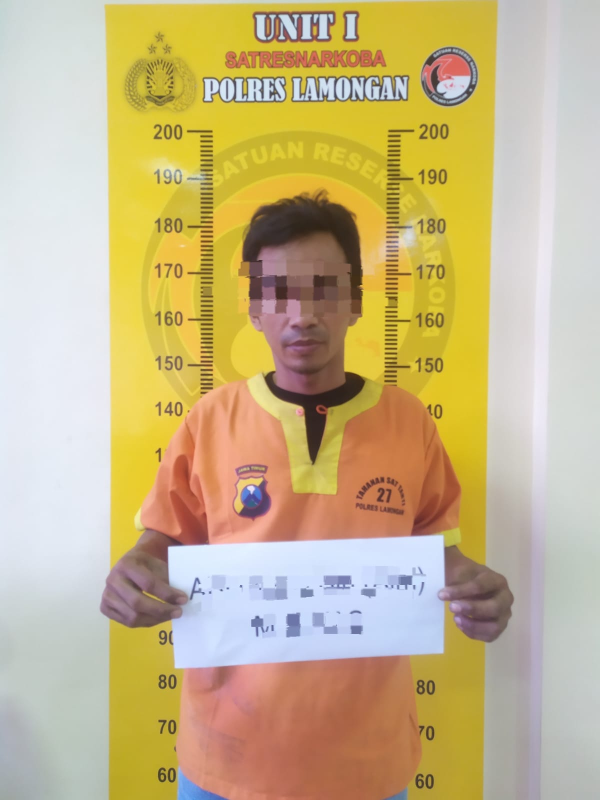 Satresnarkoba Polres Lamongan Berhasil Ringkus Pelaku Peredaran Gelap Narkotika Jenis Sabu