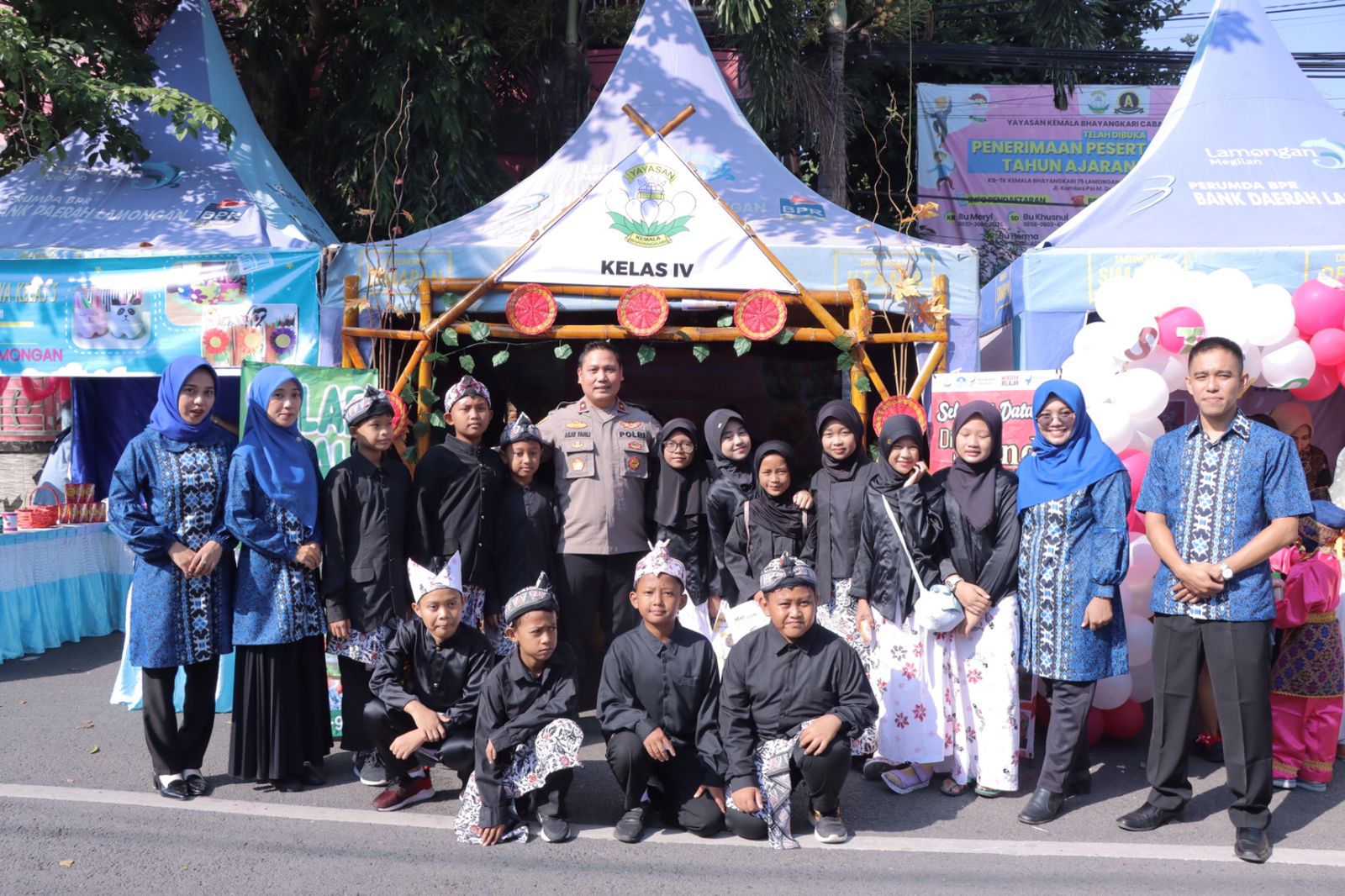 Wakapolres Lamongan Hadiri Perpisahan dan Wisuda Tahfidz KB, TK, SD, TPQ Kemala Bhayangkara Lamongan Tahun Ajaran 2023/2024
