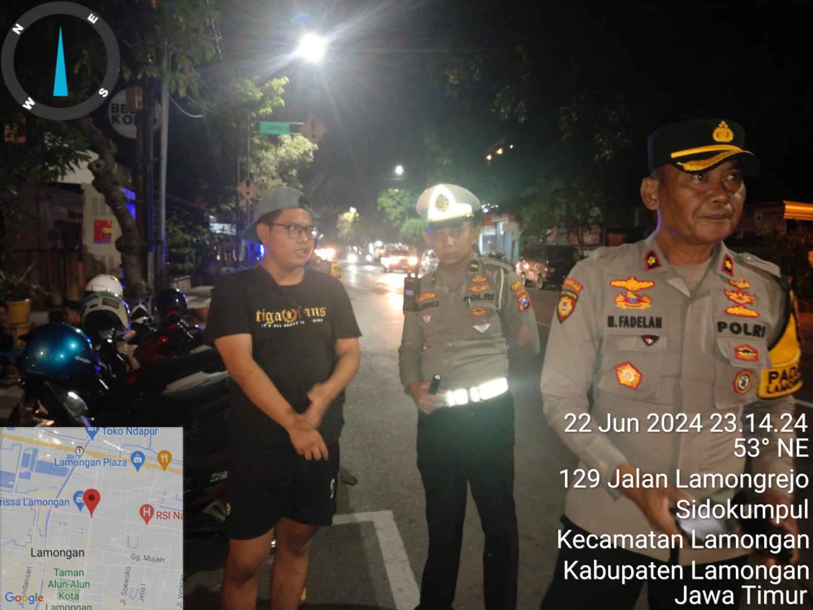 Polres Lamongan Laksanakan KRYD Demi Jaga Harkamtibmas