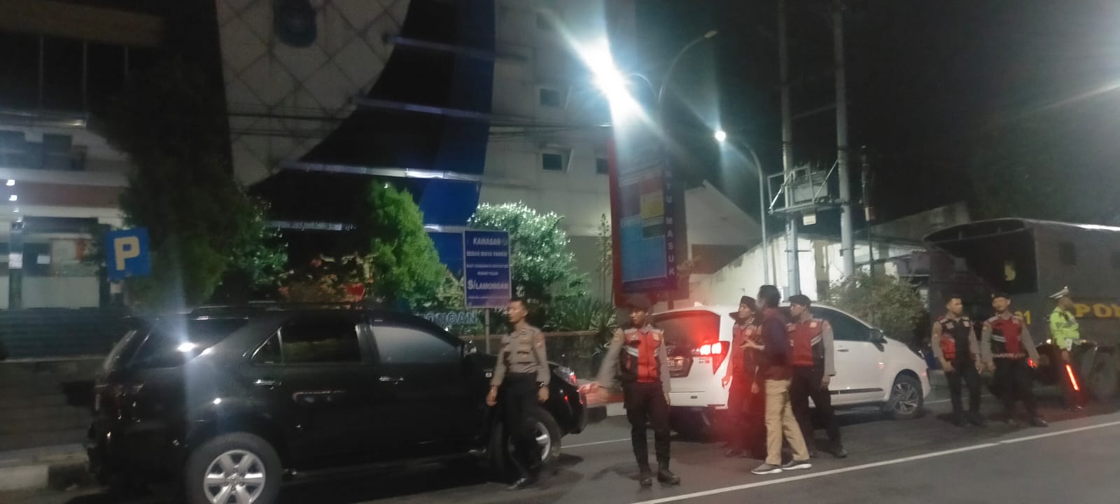 Cegah Tindakan Kriminalitas, Personel Polres Lamongan Gelar Patroli Harkamtibmas