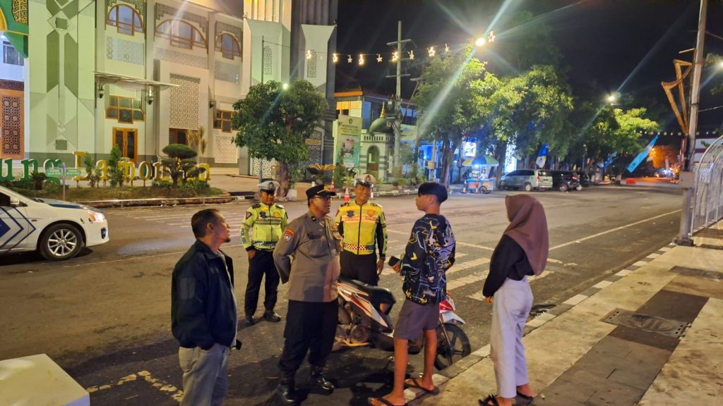 Anggota Polres Lamongan Laksanakan Patroli Harkamtibmas Guna Cegah Kriminalitas