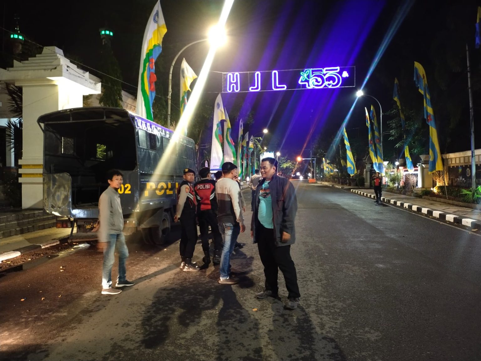 Pastikan Situasi Wilayah Aman, Personel Polres Lamongan Laksanakan Patroli Harkamtibmas