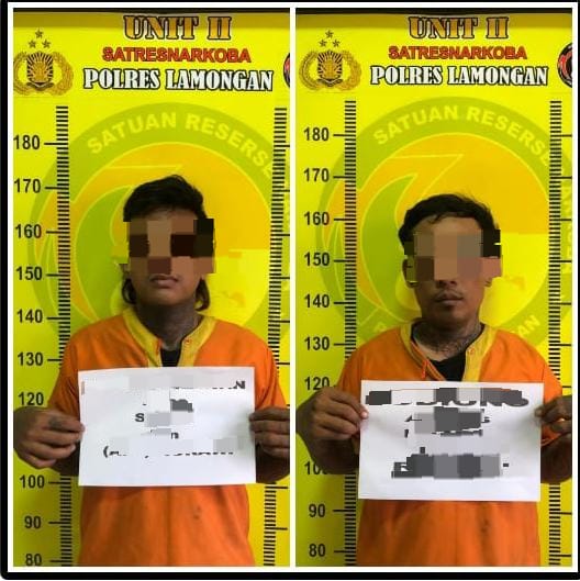 Keberhasilan Satresnarkoba Polres Lamongan Ringkus 2 Pelaku Peredaran Narkoba Jenis Pil Double L