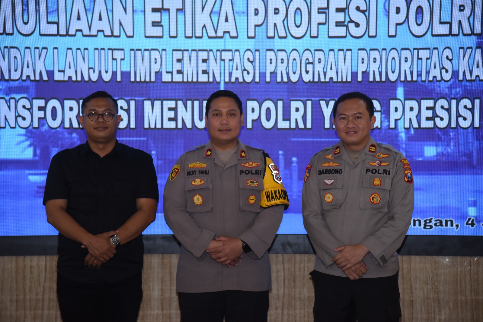 Polres Lamongan Gelar Sosialisasi Etika Profesi Polri Sebagai Tindak Lanjut Implementasi Program Prioritas Kapolri Tranformasi Menuju Polri Yang Presisi