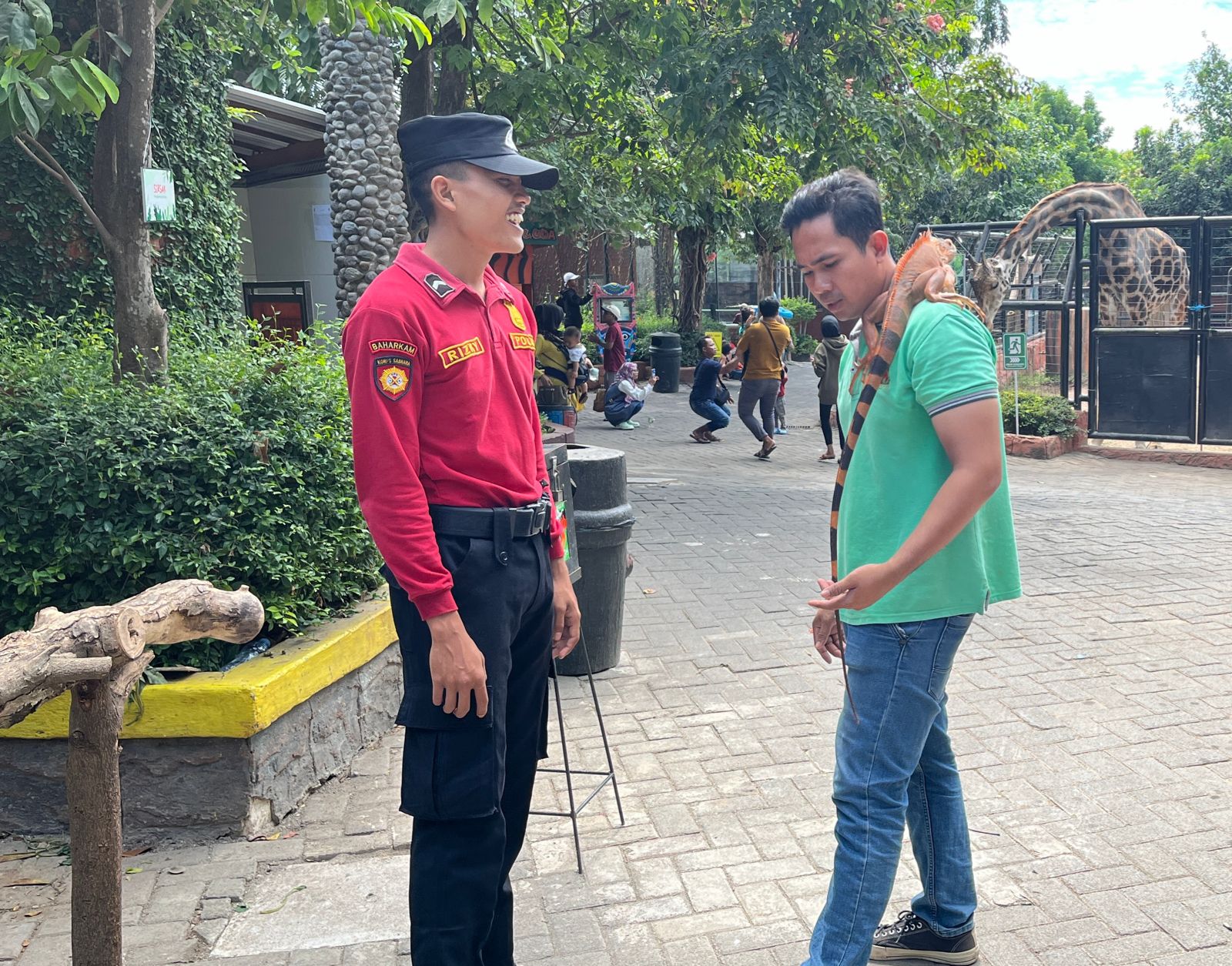 Polres Lamongan Laksanakan Pengamanan Di Tempat Wisata