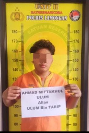 Satresnarkoba Polres Lamongan Tangkap Pengedar Pil Dobel L di Kecamatan Tikung