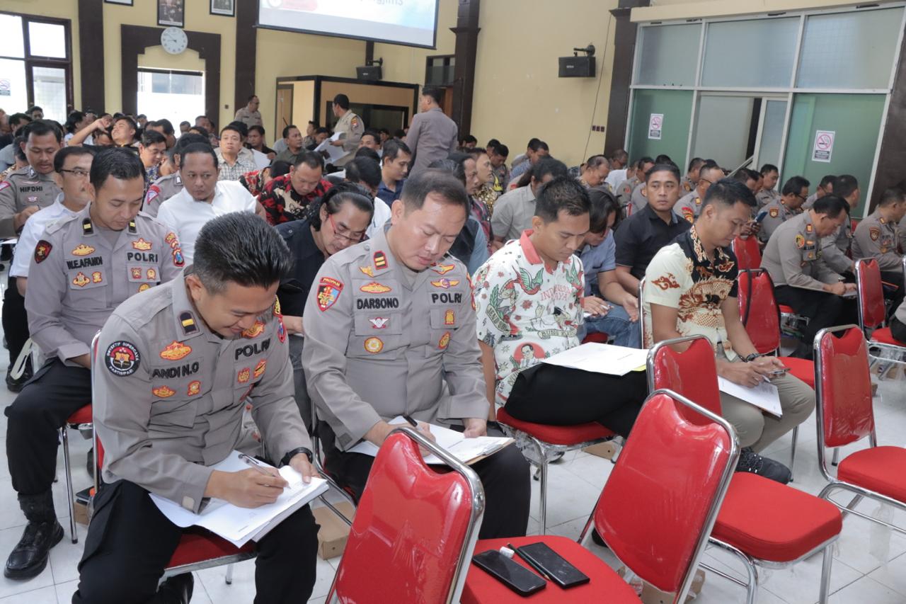 Polres Lamongan Selenggarakan Kegiatan Psikologi Terpadu Kolektif Tahun 2024