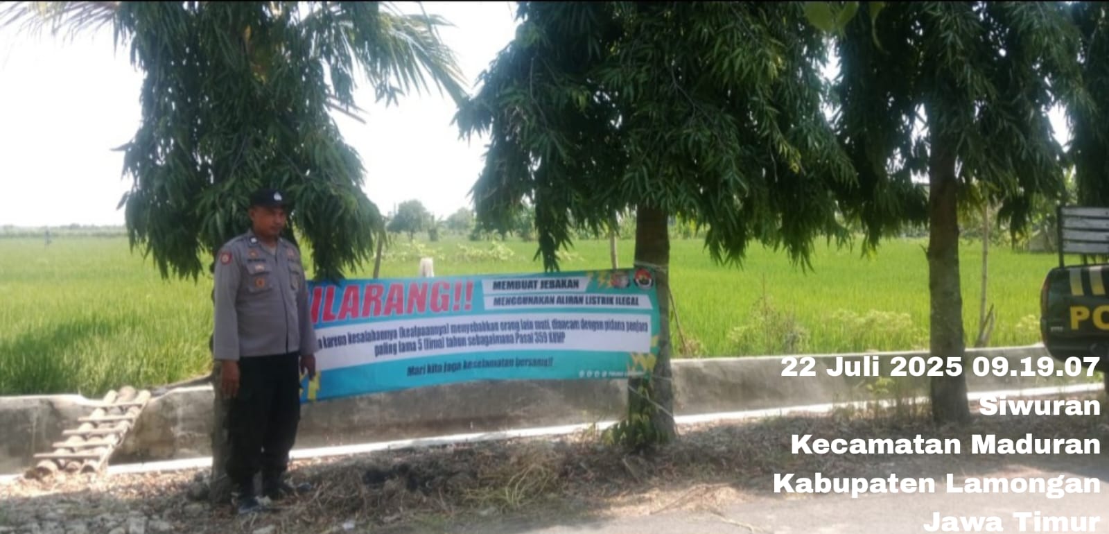 Polsek Jajaran Polres Lamongan Masiv Sosialisasikan Bahaya Perangkap Tikus dengan Aliran Listrik