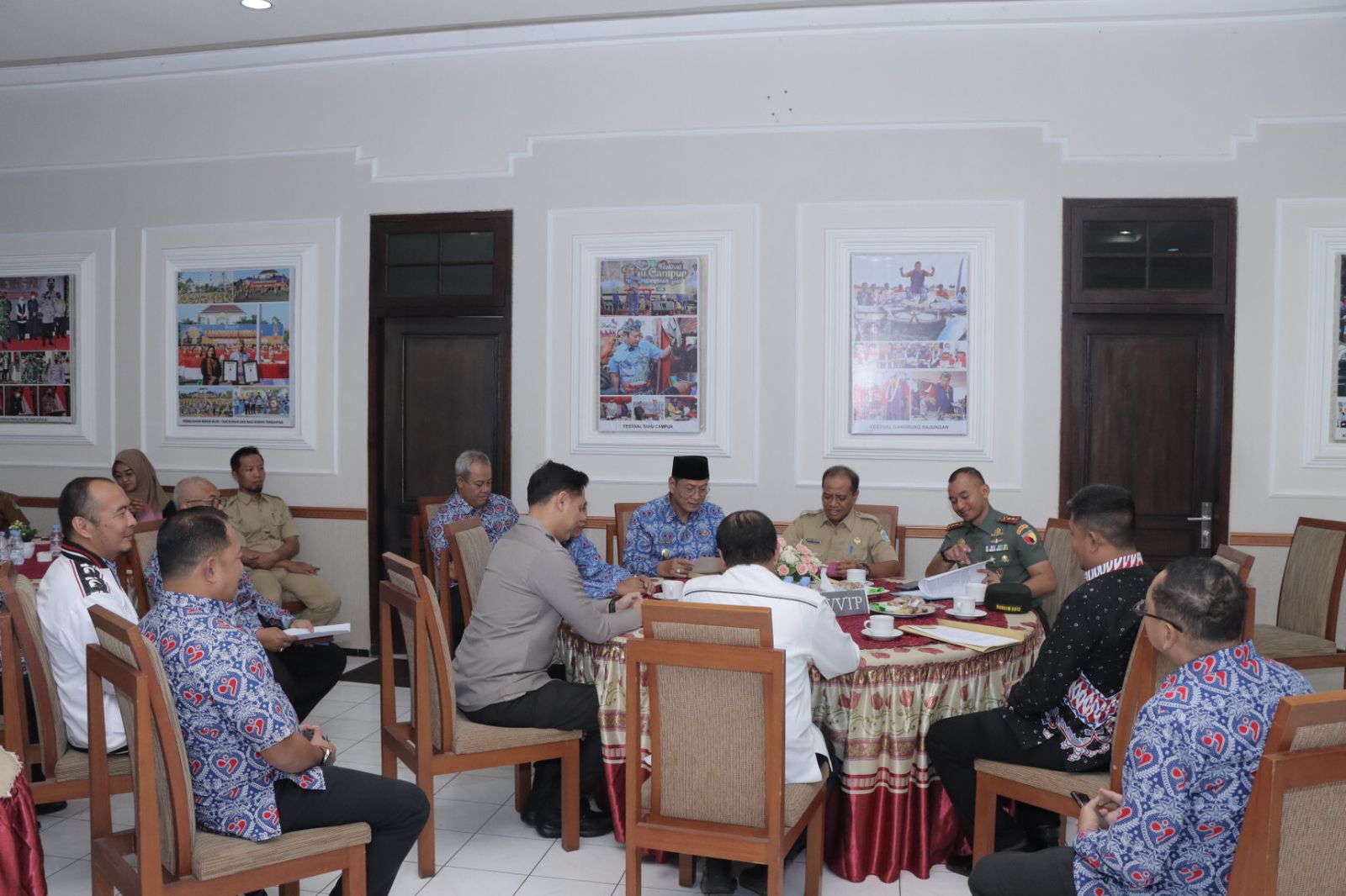 Kapolres Lamongan Hadiri Rakor Forkopimda Bahas Persiapan Pilkada Serentak 2024