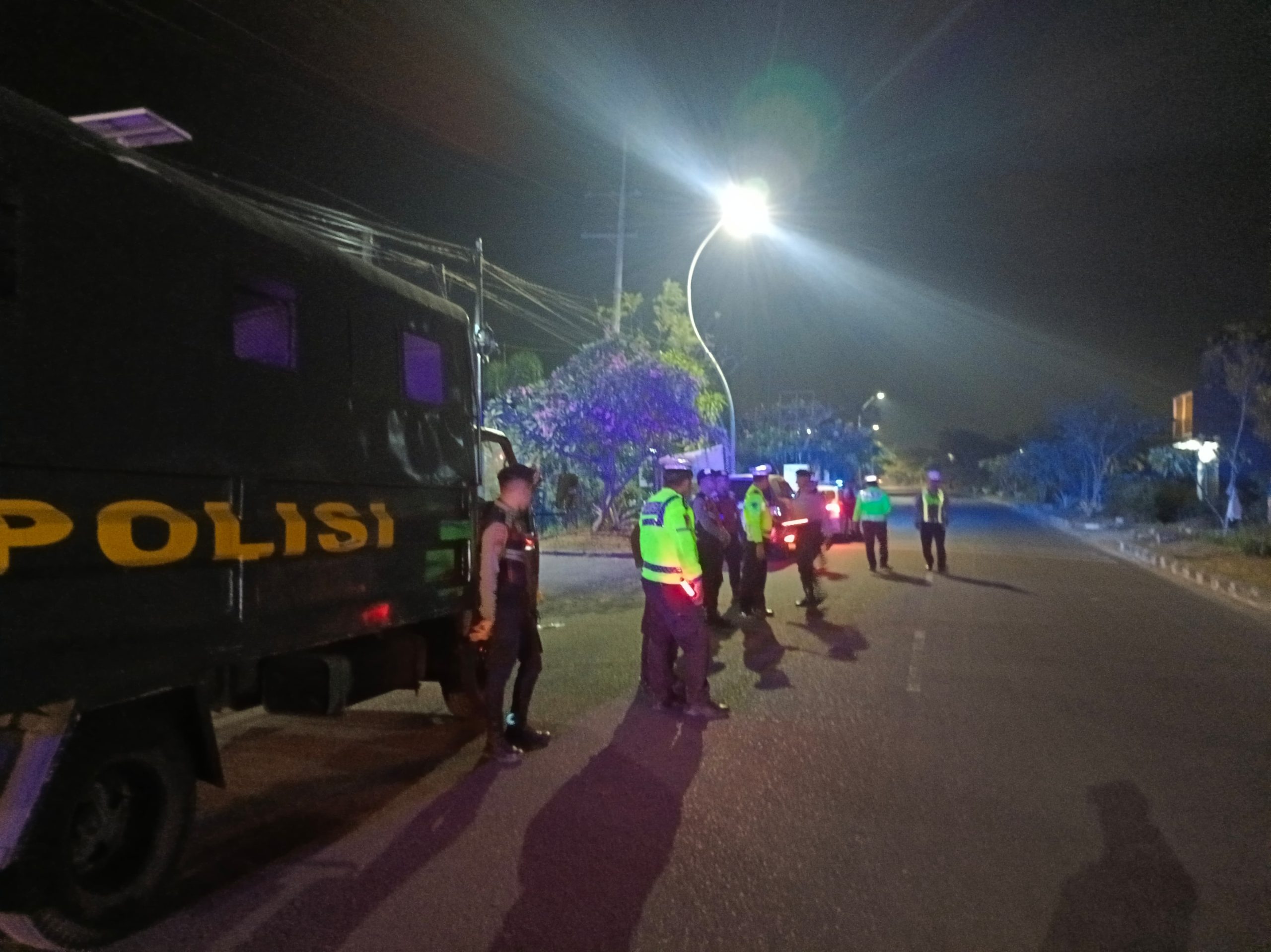 Polres Lamongan Antisipasi Tindak Kejahatan Dengan Pelaksanaan Patroli Harkamtibmas